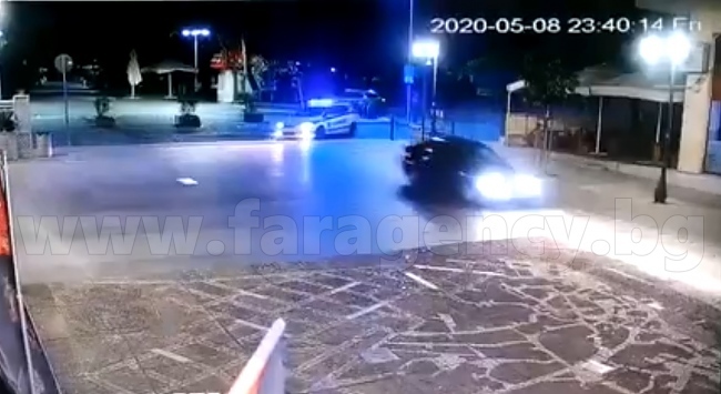 Вижте цялата гонка в Бургас, която застраши пешеходци (ВИДЕО)