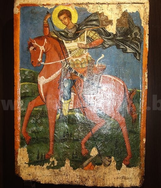 Реставрирана икона на Свети Димитър се завърна в музея \