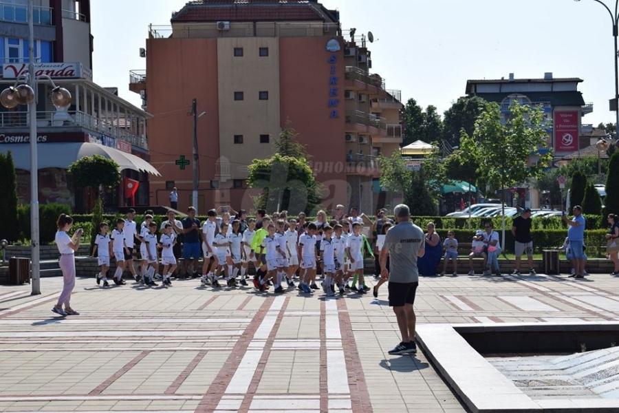 В Приморско бе дадено началото на детски футболен турнир