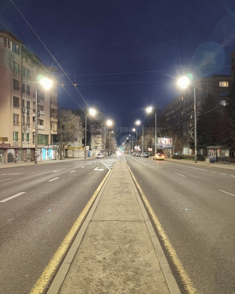 Улиците „Одрин“ и „Стефан Стамболов“ са следващите  с обновено осветление 