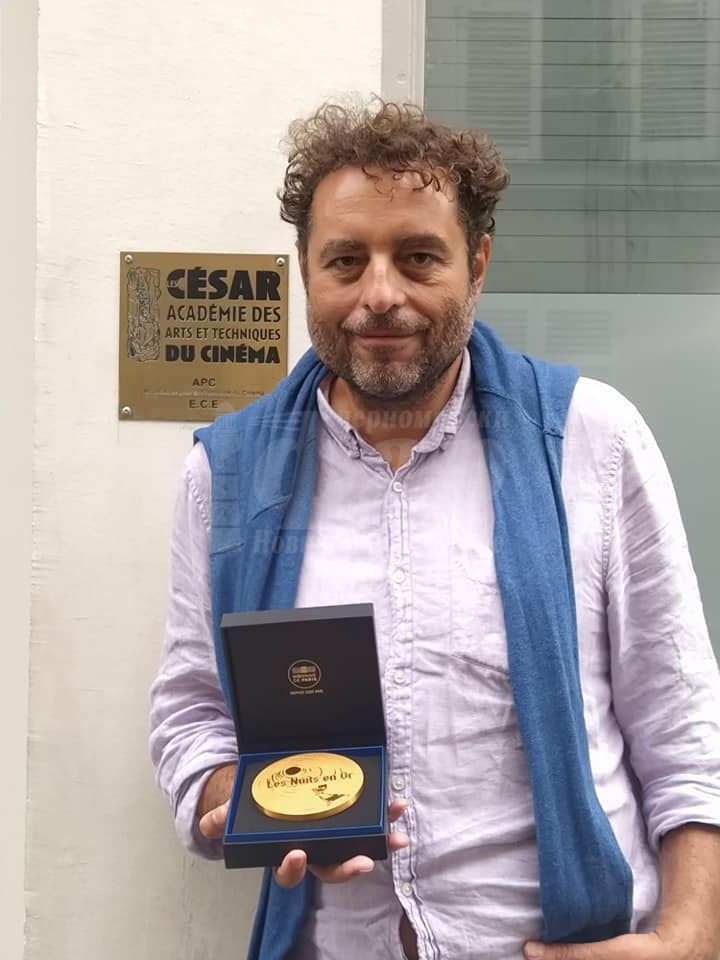 Тео Ушев с почетен медал на Френската академия за кино \