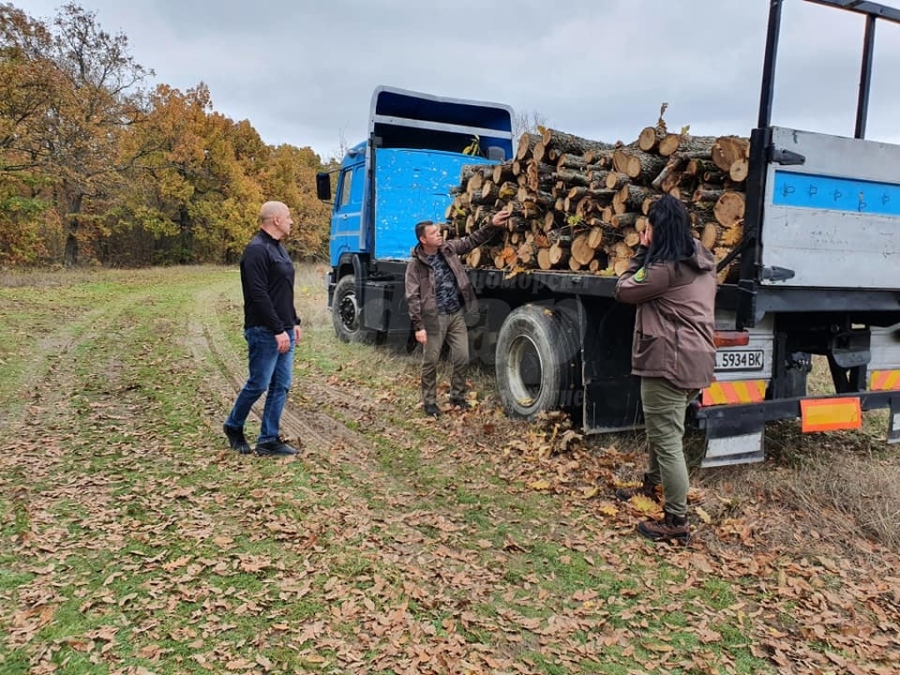 И в неделя! Общинското Горско в Созопол  продължава с доставките на дърва