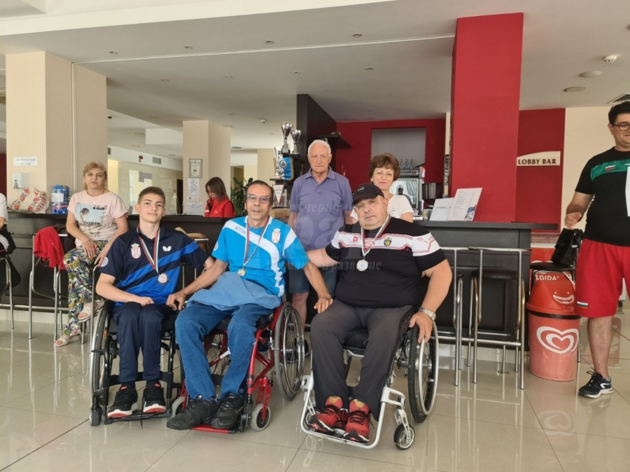 Бургаски спортисти с увреждания се окичиха с медали