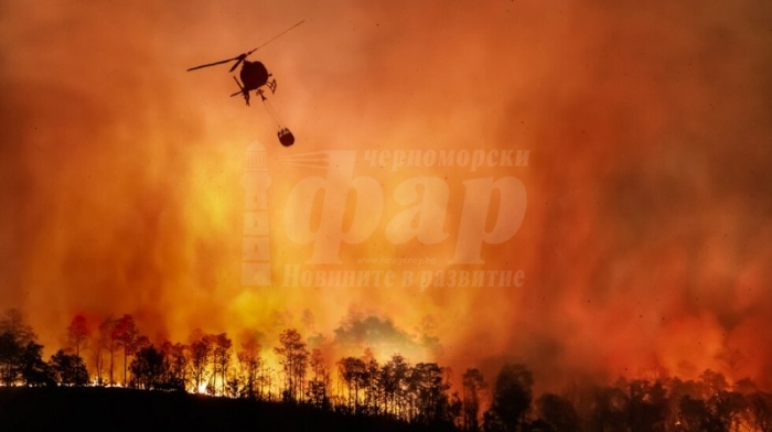  Бургас иска хеликоптер за борба с пожарите 