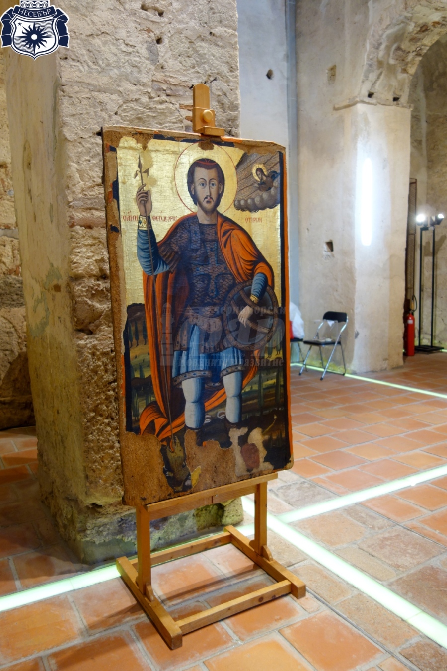За първи път показват иконата Св.Теодор Тирон в Несебър