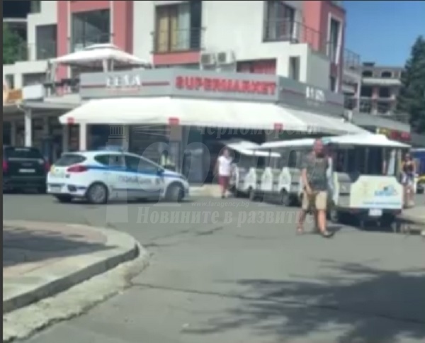 Пиян заби атракционно влакче в магазин в Сънито, туристка е с опасност за живота
