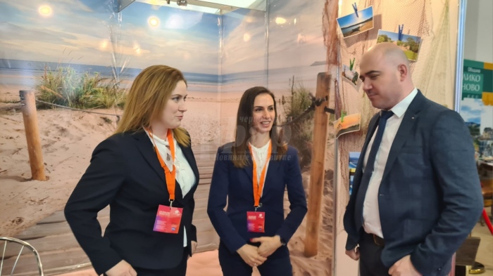 Министерски интерес към щанда на Приморско на туристическо изложение