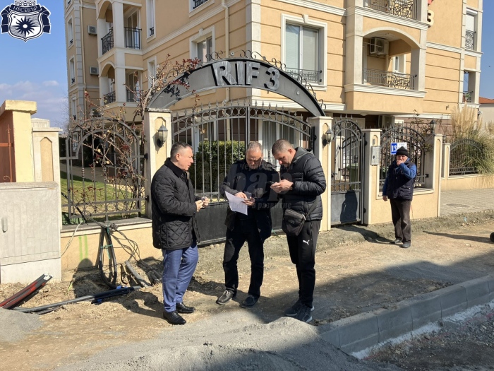 Кметът на Несебър Николай Димитров извърши проверка на строителните дейности в Равда