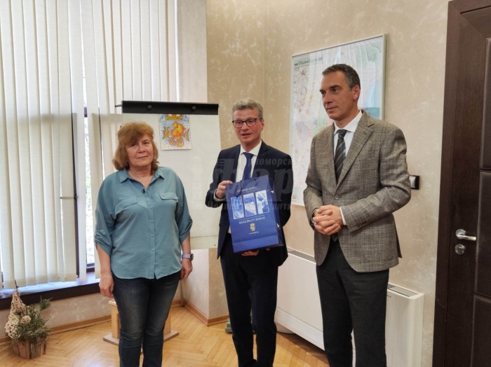 Областният управител на Дегендорф пожела разширяване на сътрудничеството с Бургас 