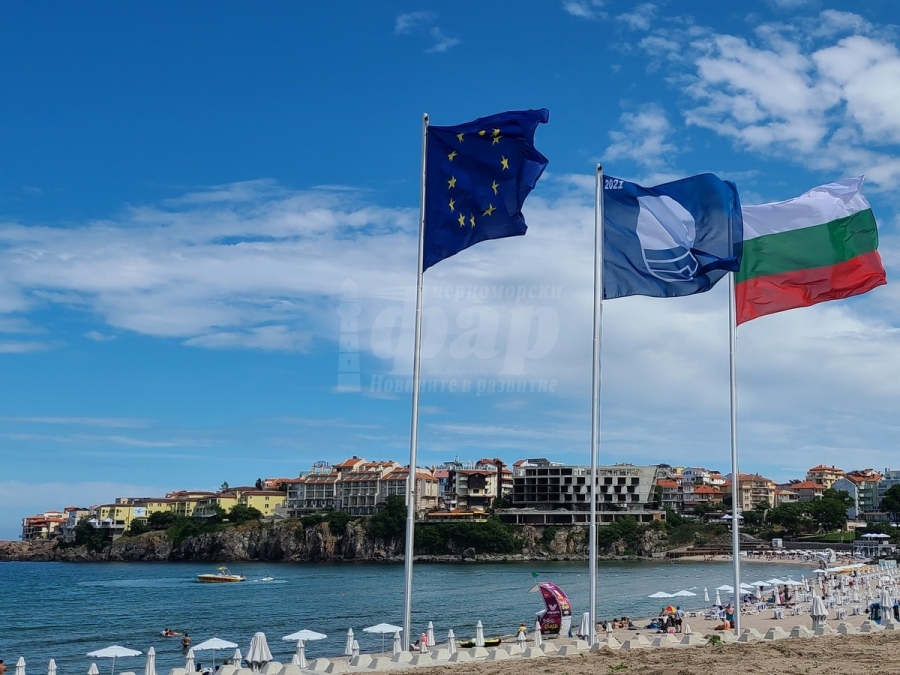 Вижте кои плажове по Черноморието са отличени със Син флаг за този сезон