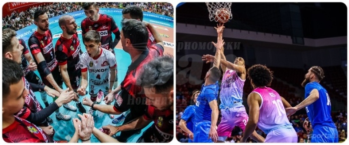 Парични награди за успехите на волейболния „Нефтохимик“ и баскетболния „Черноморец“