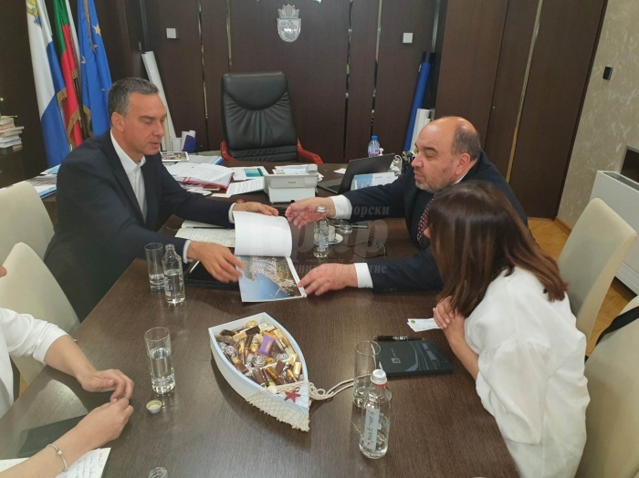 Посланикът на Република Гърция Н. Пр. Мариос Либеропулос пожела по-тясно сътрудничество с Бургас 