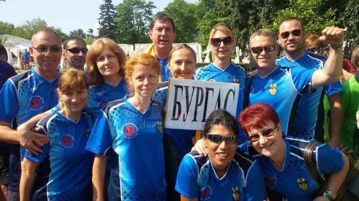 Отборно сребро от международната спартакиада за бургаските учители