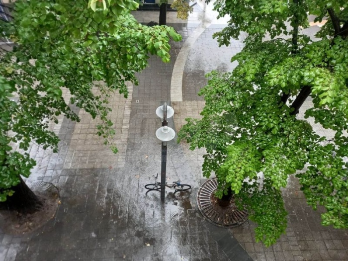 В Бургаска община на места е паднал 25 литра дъжд