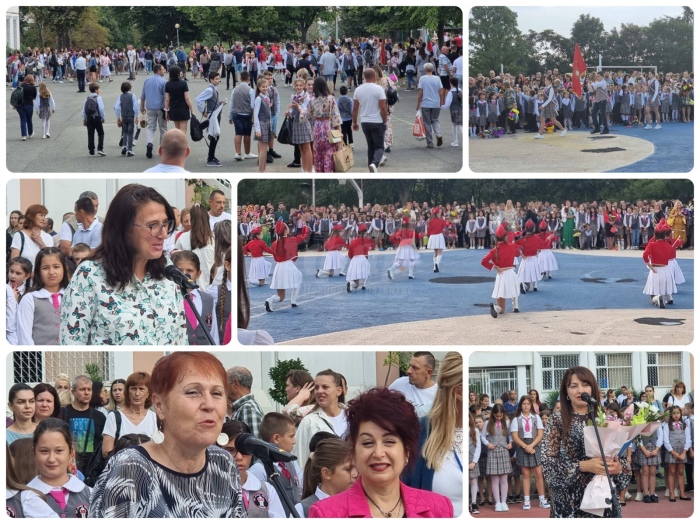 Учебната годината стартира тържествено в ОУ „Елин Пелин“ (СНИМКИ)