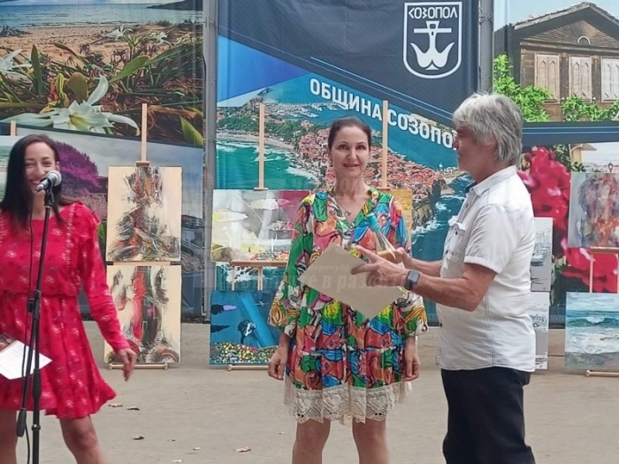  Чуждестранни автори за пленера на Ангелина Недин: „Созопол е неповторим!“