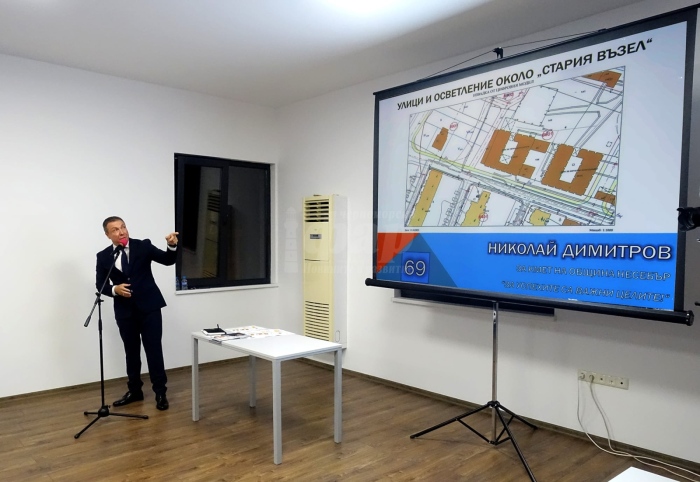 Николай Димитров сподели идеите си за удължаване на сезона с жителите на Слънчев бряг - запад