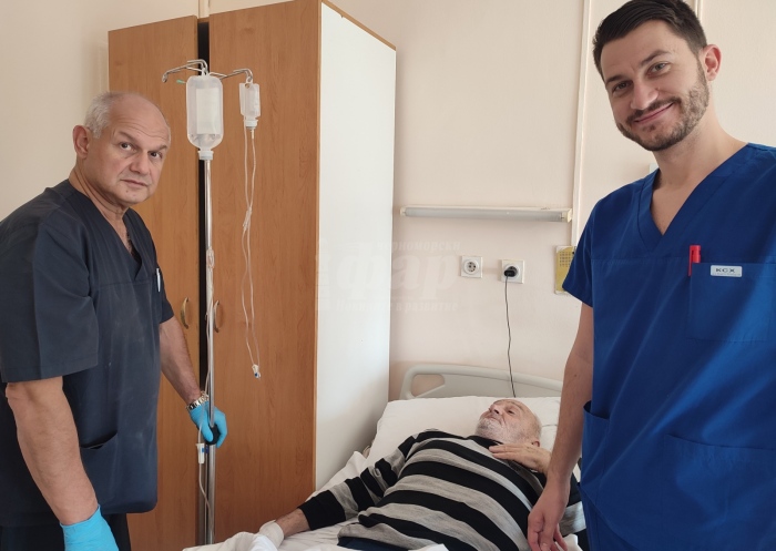 Иван от Казанлък живее втори живот след уникална съдова операция в УМБАЛ Бургас