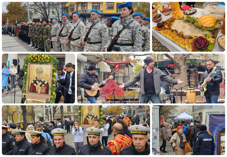 В Бургас на Никулден винаги е празнично (СНИМКИ)
