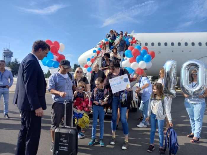 Летище Бургас отчита ръст на пътниците с  13 на сто 