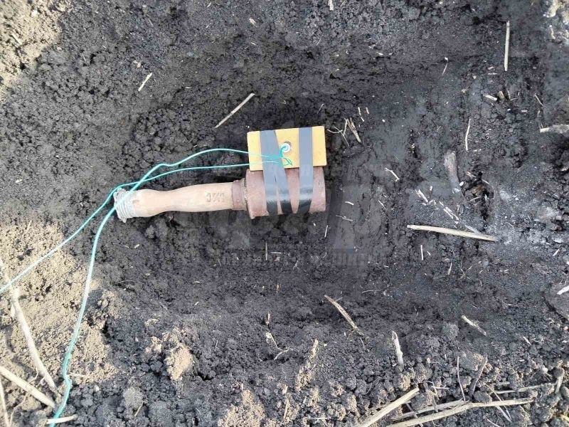  Ръчна граната от Първата Световна война-открита в Карнобатско село
