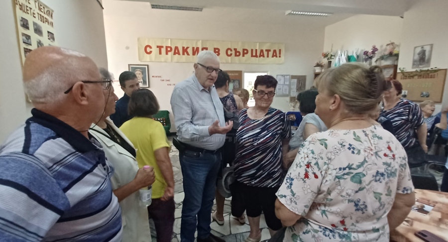 Заключителни срещи на кандидатите от БСП в Средец