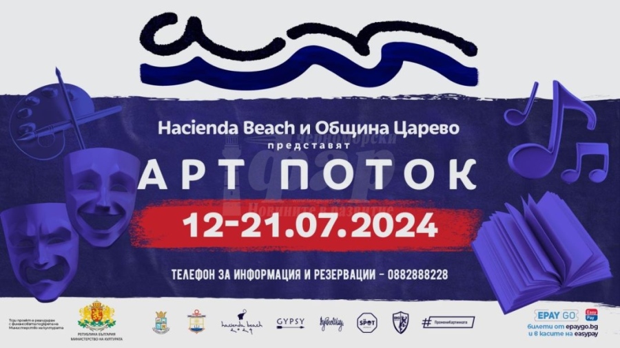  Арт Поток  отново завладява Царево/Ето програмата/