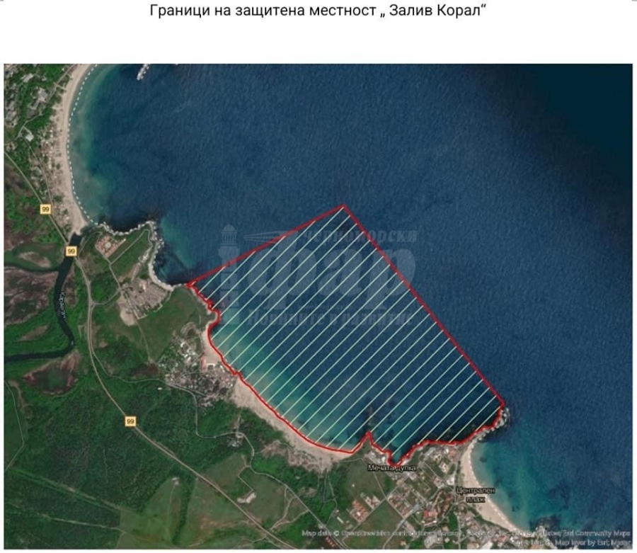 ВАС отмени заповедта за създаване на защитена зона „Залив Корал“