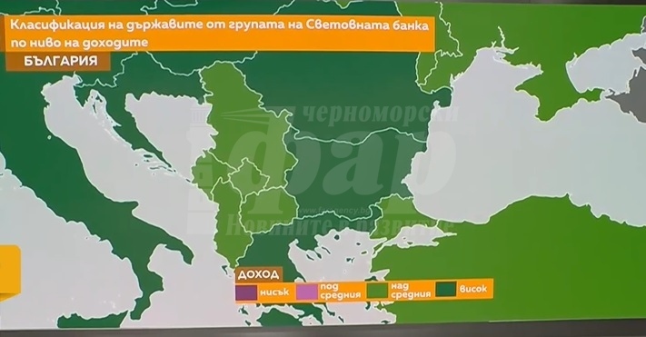 Световната банка нареди България сред най-богатите държави