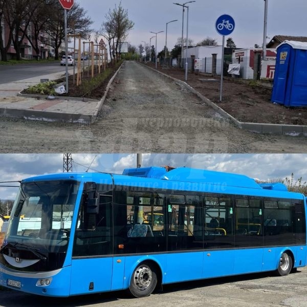 Карнобатлии с нови електробуси и велоалея 