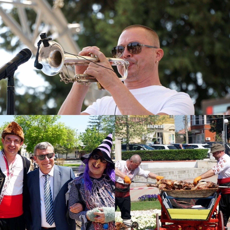Гъмзата и оркестър „Brass Show“ напълниха площада в Камено, стотици пяха и танцуваха на празника на града