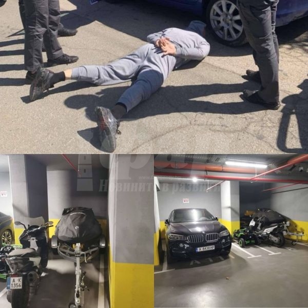 Специални тайници пазели дрогата на задържания при спецакцията в  Маринка