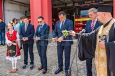 Тържествено откриване за новата сграда на пожарната в Царево (СНИМКИ)