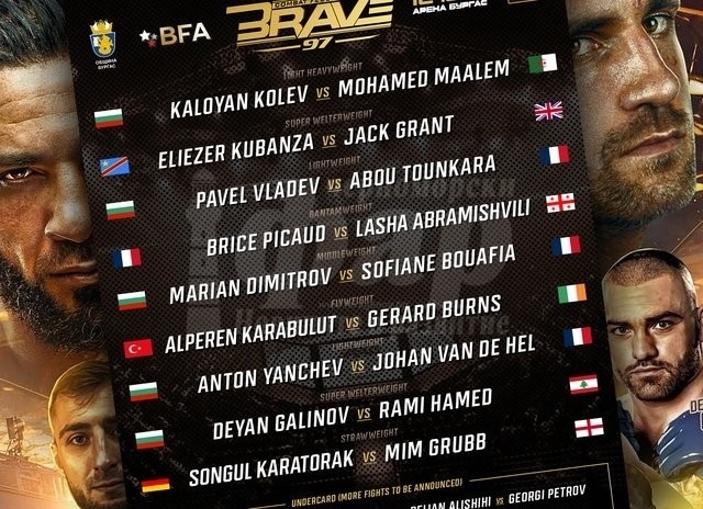 Стана ясна бойната карта на BRAVE 97