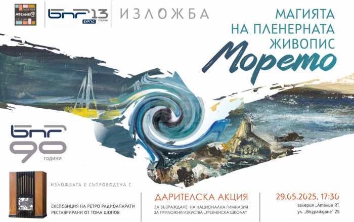 Изложба с картини и ретро радиоапарати този четвъртък в „Ателие R“