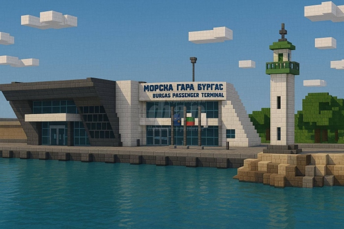 Бургас оживява в света на Minecraft