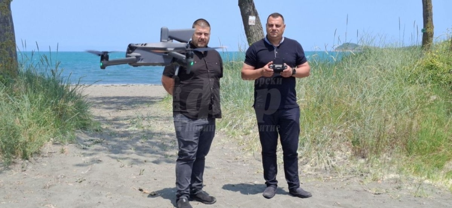Дрон влиза в битката срещу незаконните обекти по плажовете  в Бургаска област 
