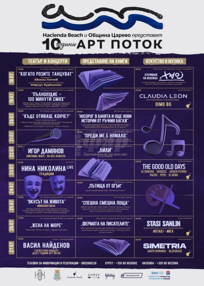 „Арт Поток“ превръща Лозенец и Царево в истински оазис на изкуството 