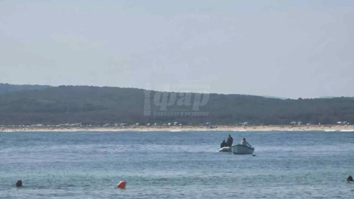 Извадиха мъртвото тяло, открито в морето край Дюни