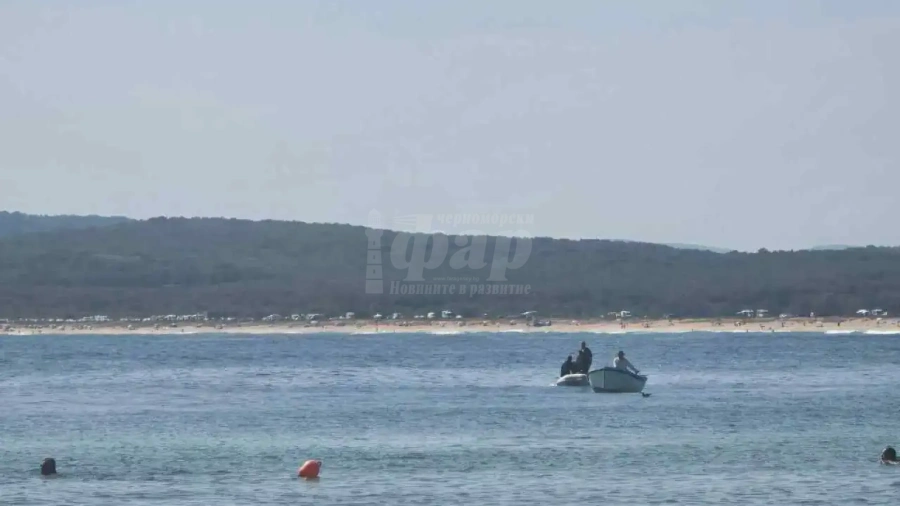 Извадиха мъртвото тяло, открито в морето край Дюни