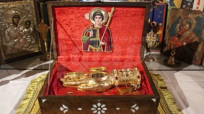 И Поморие посреща мощи на свети Георги Победоносец