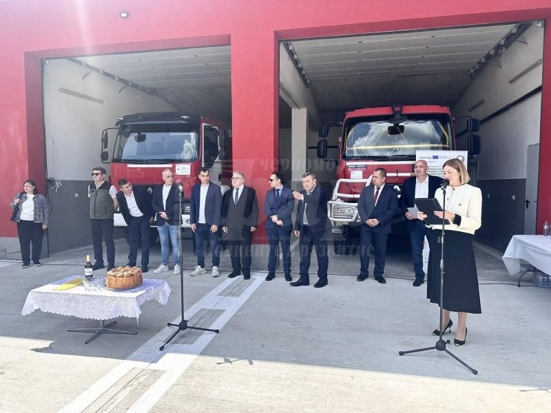 Нова пожарна повишава сигурността в Камено
