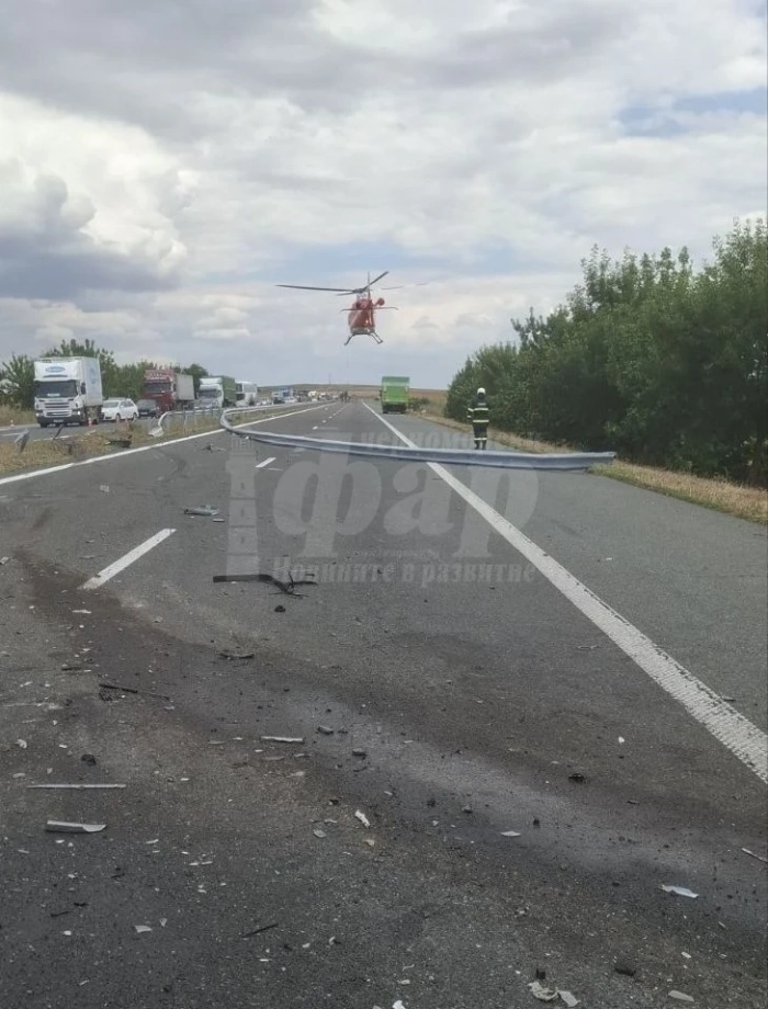 Тол управлението разкри странно движение на камиона от фаталната катастрофа, блокирала „Тракия“ 