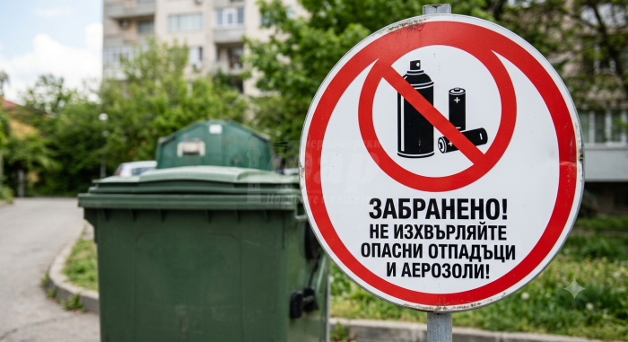 Община Бургас с важно предупреждение: Не изхвърляйте леснозапалими отпадъци в контейнерите